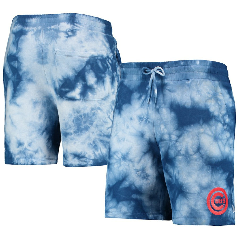 Royal Chicago Cubs New Era Team Dye Shorts