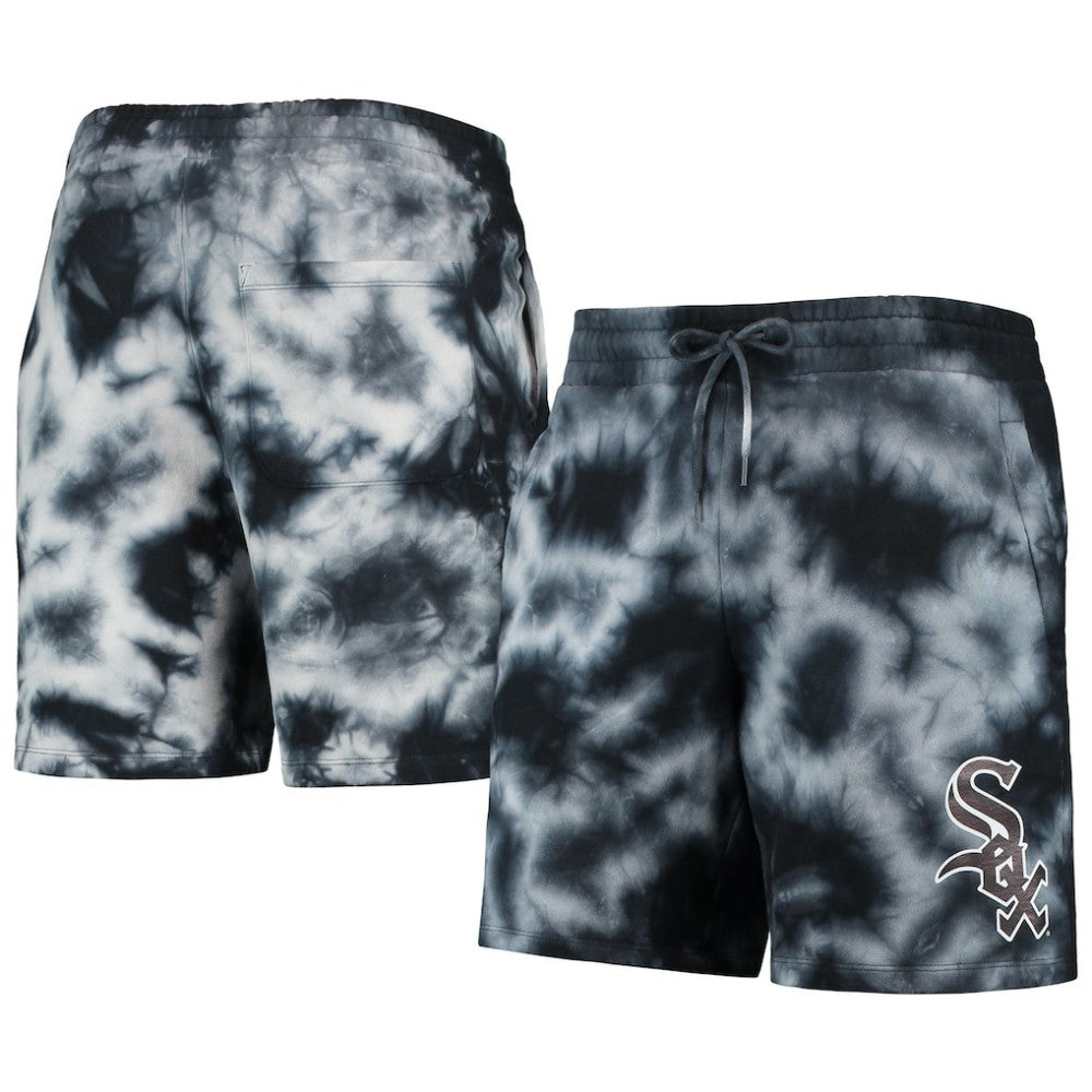 Black Chicago White Sox New Era Team Dye Shorts