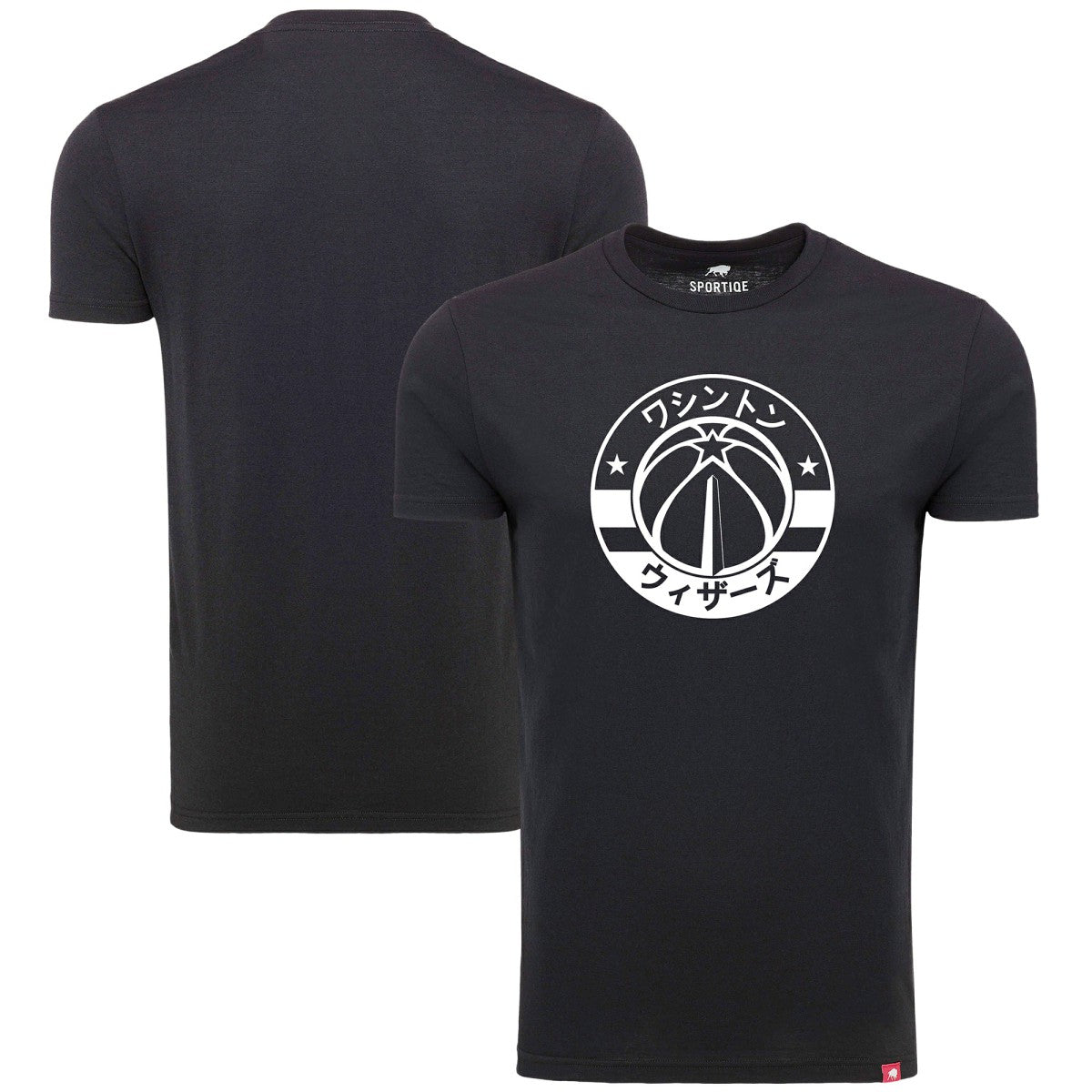 Washington Wizards Sportiqe Japanese Language Comfy Tri-Blend T-Shirt
