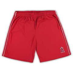 Red Los Angeles Angels Big & Tall Mesh Shorts