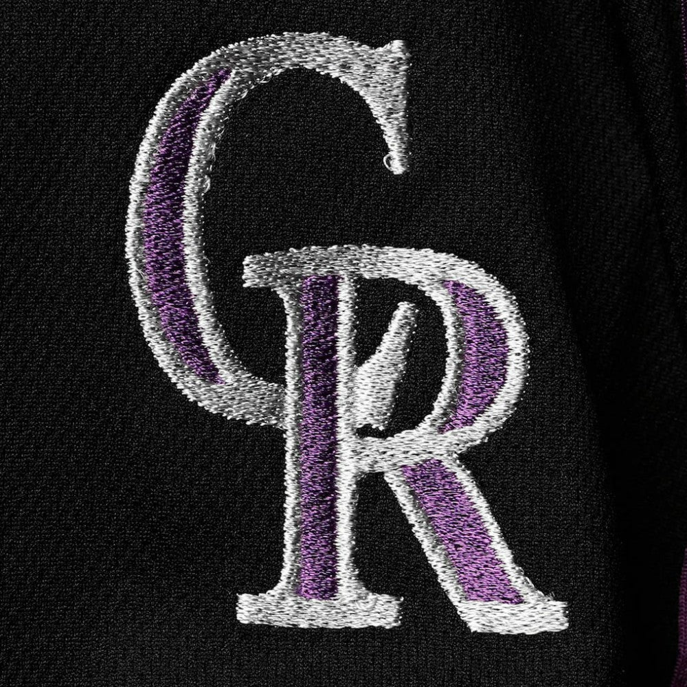 Black Colorado Rockies Big & Tall Mesh Shorts