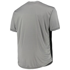 Black/Gray Chicago White Sox Solid V-Neck T-Shirt