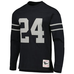 Charles Woodson Oakland Raiders Retired Player Name & Number Long Sleeve Top - Las Vegas Raiders Tops