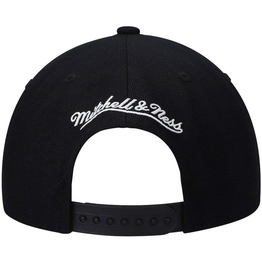 Mitchell & Ness Golden State Warriors Hardwood Classics Script 2.0 Snapback Hat sale