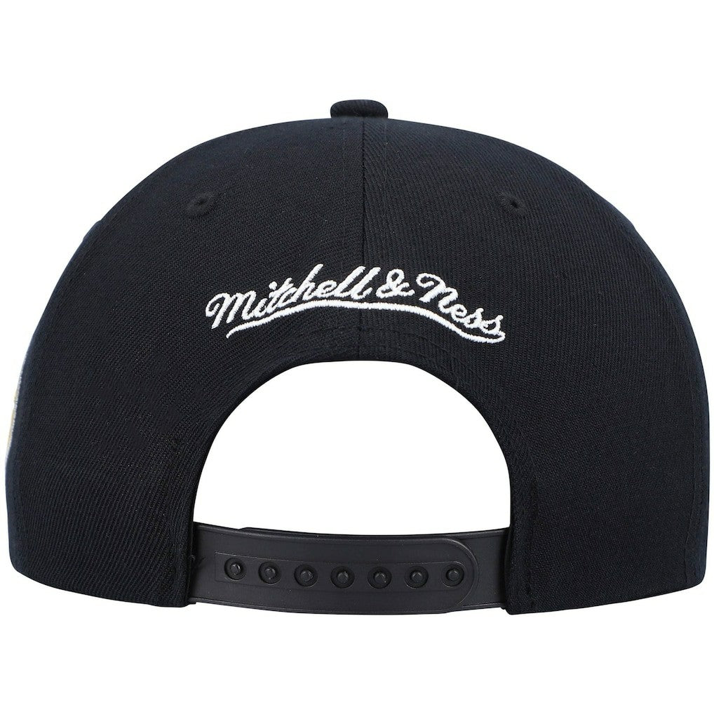 Mitchell & Ness Indiana Pacers Hardwood Classics Script 2.0 Snapback Hat