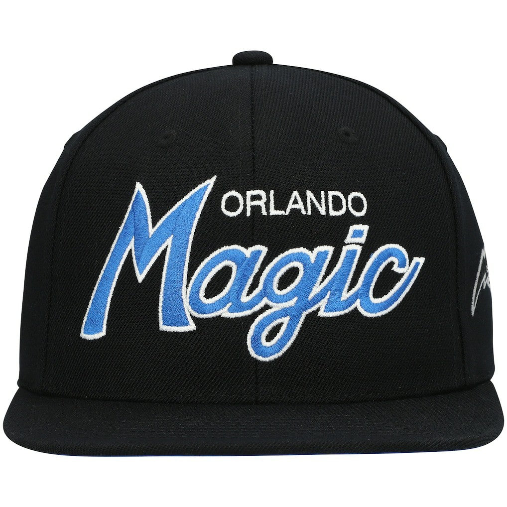 Mitchell & Ness Orlando Magic Hardwood Classics Script 2.0 Snapback Hat sale