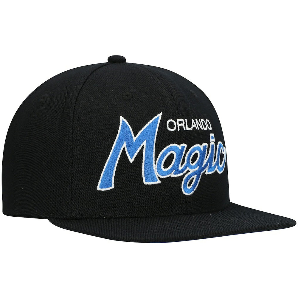Mitchell & Ness Orlando Magic Hardwood Classics Script 2.0 Snapback Hat sale