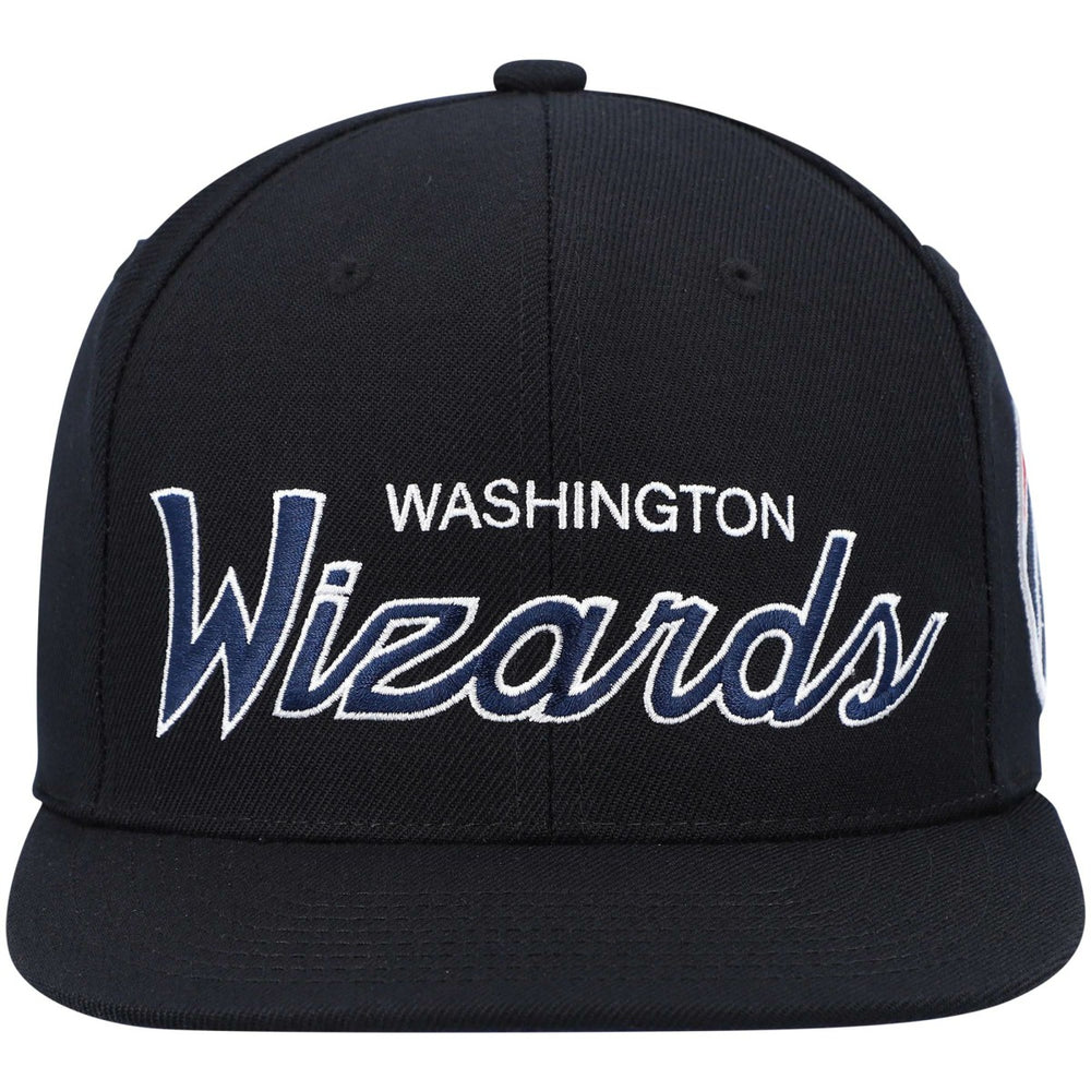 Mitchell & Ness Washington Wizards Hardwood Classics Script 2.0 Snapback Hat