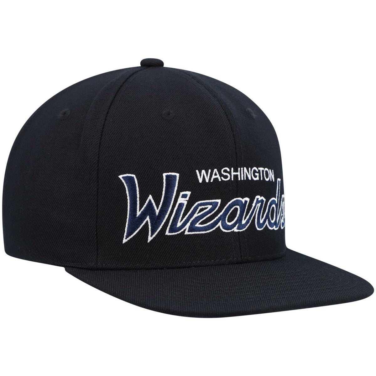 Mitchell & Ness Washington Wizards Hardwood Classics Script 2.0 Snapback Hat