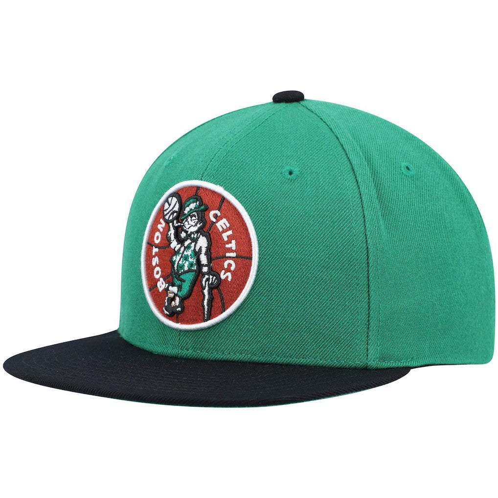 Mitchell & Ness Boston Celtics Hardwood Classics Team Two-Tone 2.0 Snapback Hat