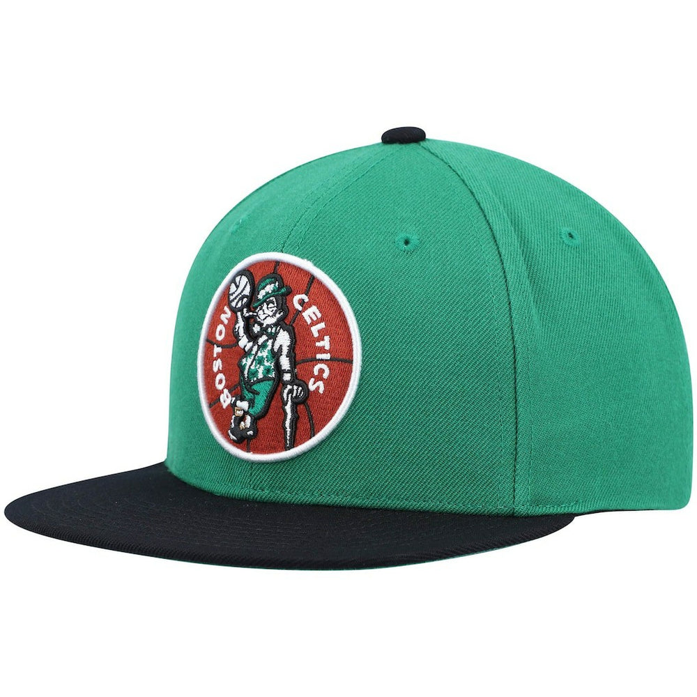 Mitchell & Ness Boston Celtics Hardwood Classics Team Two-Tone 2.0 Snapback Hat