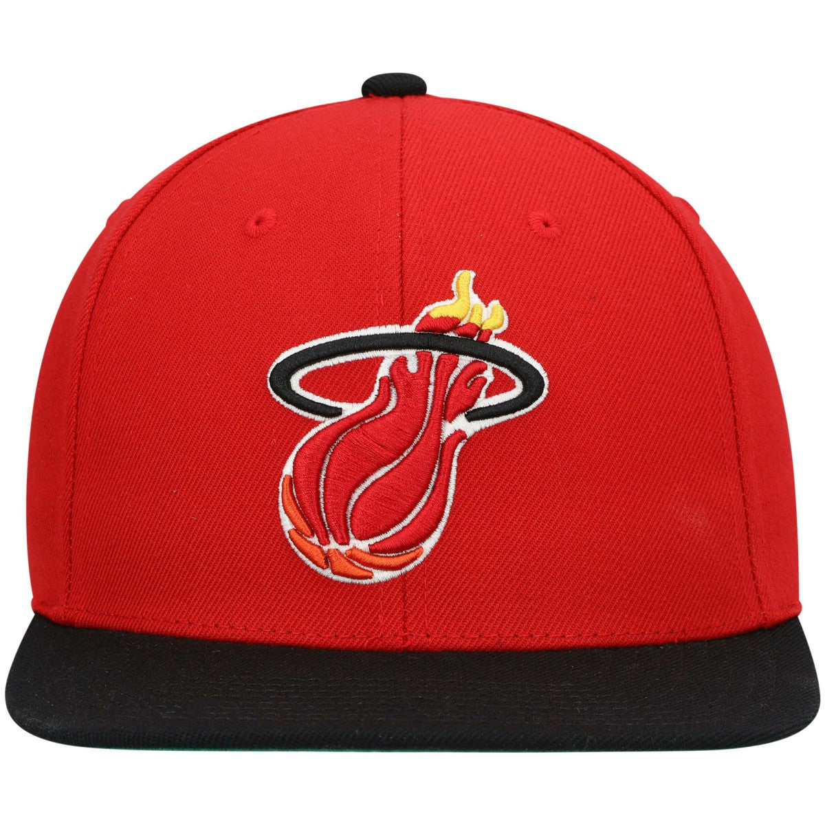 Mitchell & Ness Miami Heat Hardwood Classics Team Two-Tone 2.0 Snapback Hat