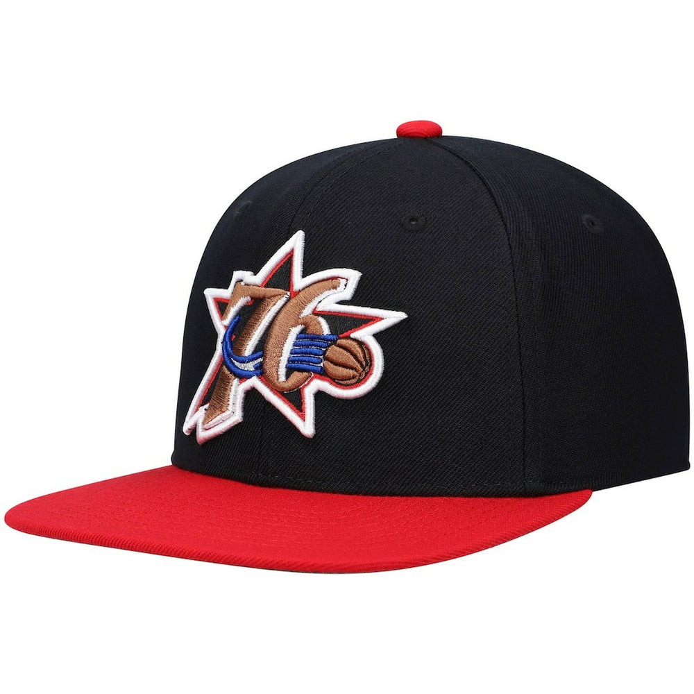 Mitchell & Ness Philadelphia 76ers Hardwood Classics Team Two-Tone 2.0 Snapback Hat