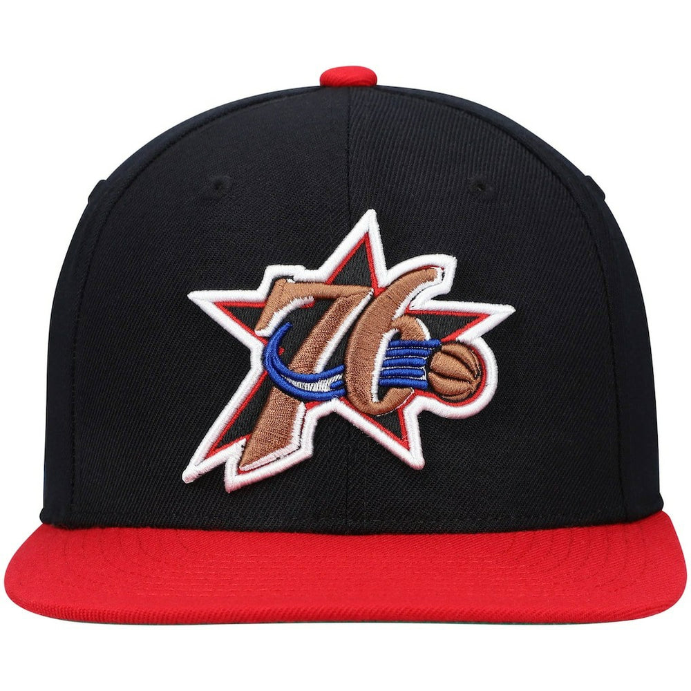 Mitchell & Ness Philadelphia 76ers Hardwood Classics Team Two-Tone 2.0 Snapback Hat