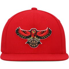 Mitchell & Ness Atlanta Hawks Hardwood Classics Team Ground 2.0 Snapback Hat