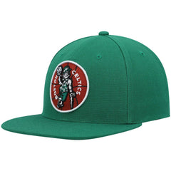 Mitchell & Ness Boston Celtics Hardwood Classics Team Ground 2.0 Snapback Hat