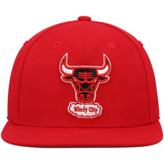 Mitchell & Ness Chicago Bulls Hardwood Classics Team Ground 2.0 Snapback Hat