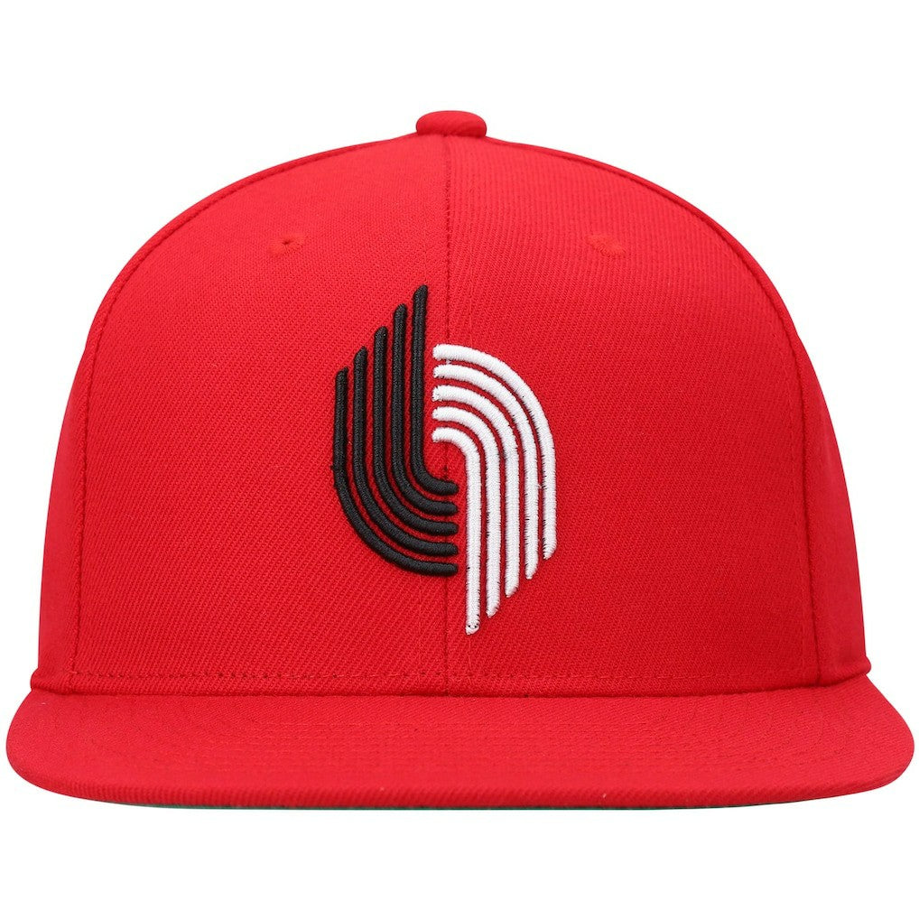 Mitchell & Ness Portland Trail Blazers Hardwood Classics Team Ground 2.0 Snapback Hat sale