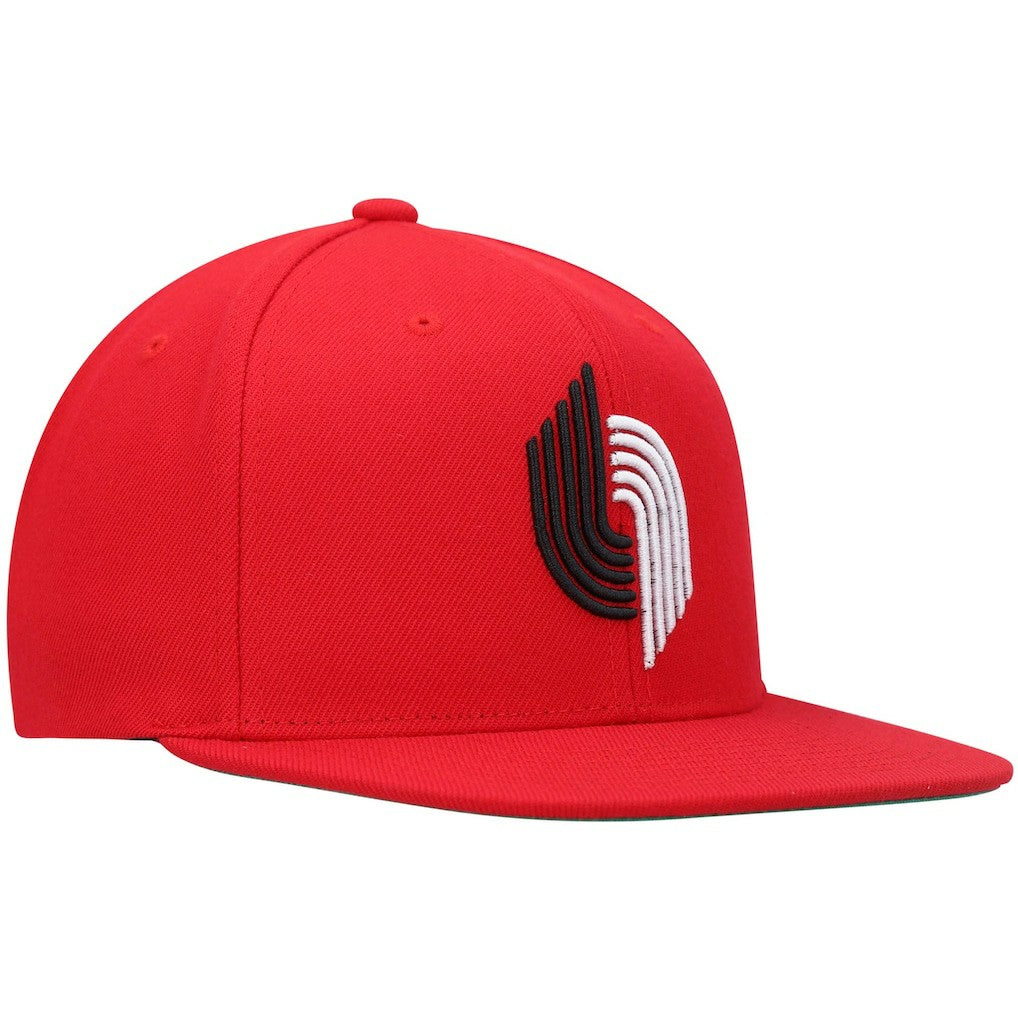 Mitchell & Ness Portland Trail Blazers Hardwood Classics Team Ground 2.0 Snapback Hat sale