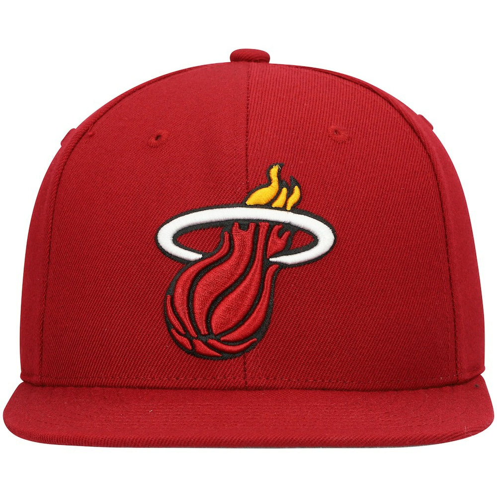 Mitchell & Ness Miami Heat Ground 2.0 Snapback Hat
