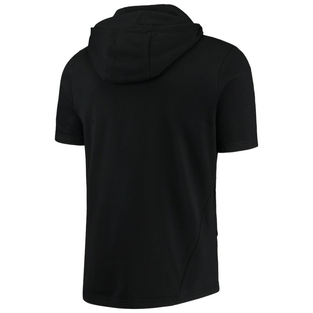 Black Chicago White Sox Levelwear Recruit Short Sleeve Full-Zip Hoodie Jacket