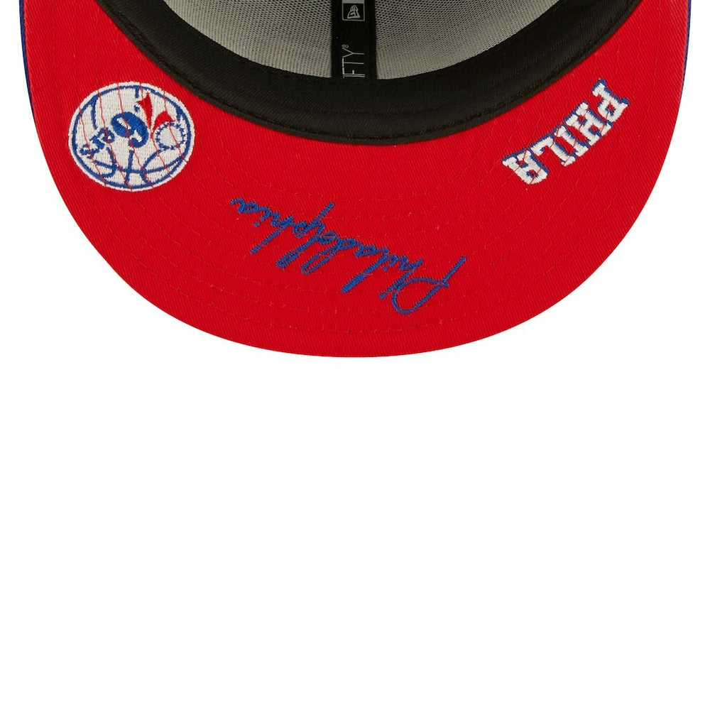 New Era Philadelphia 76ers Fall 22 Identity 59FIFTY Fitted Hat