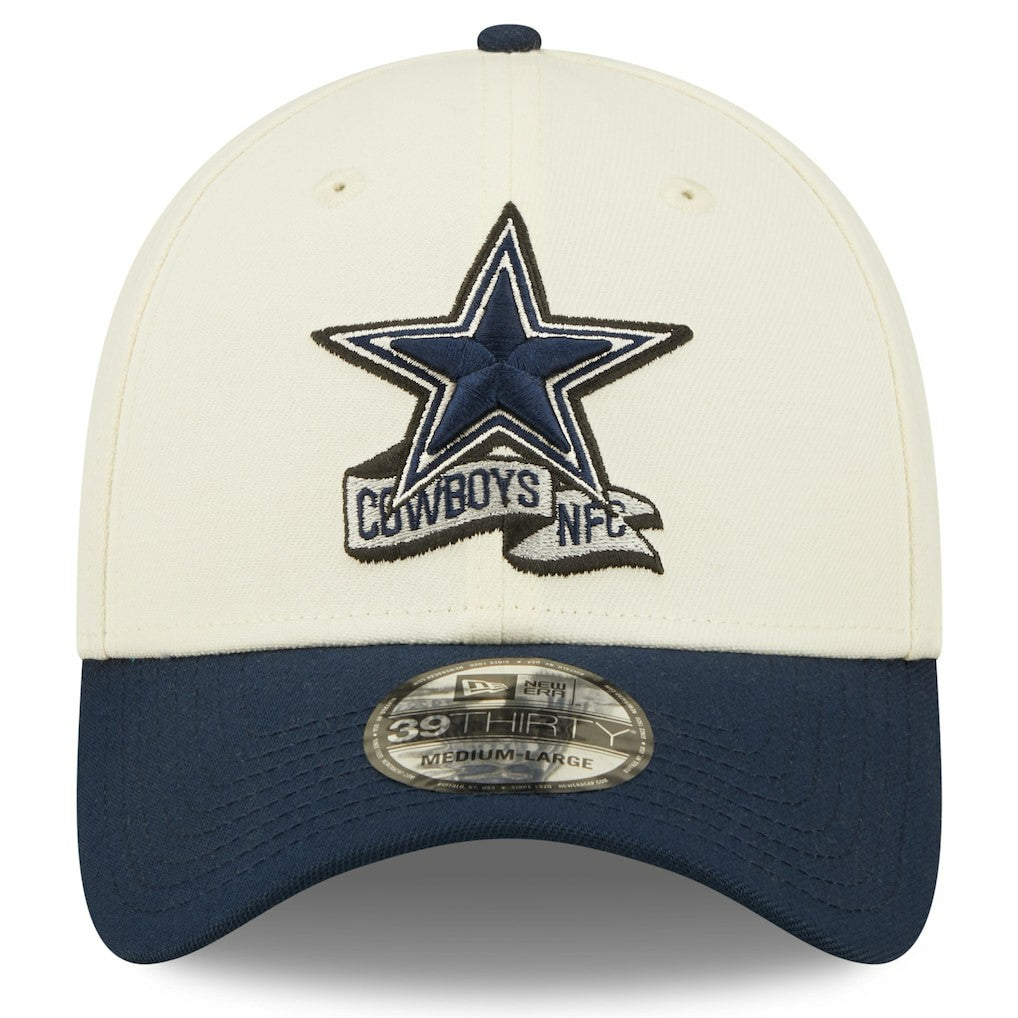 2022 Sideline 39THIRTY 2-Tone Flex Hat - Dallas Cowboys Hats