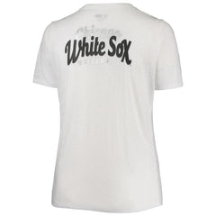 White Chicago White Sox New Era Women's Plus Size 2-Hit Front Knot T-Shirt