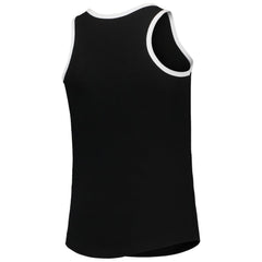 Black Chicago White Sox New Era Girls Youth Henley Tank Top