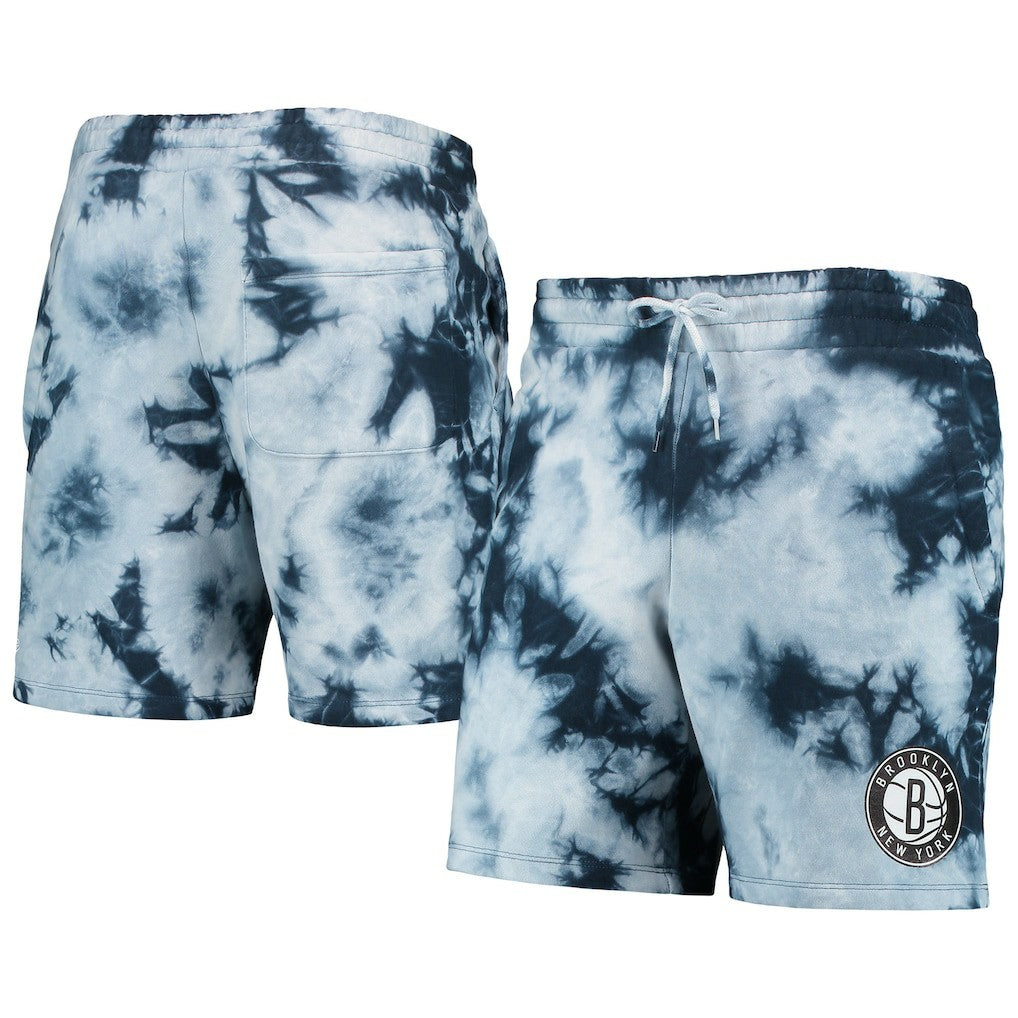 New Era Brooklyn Nets Fleece Tie-Dye Shorts