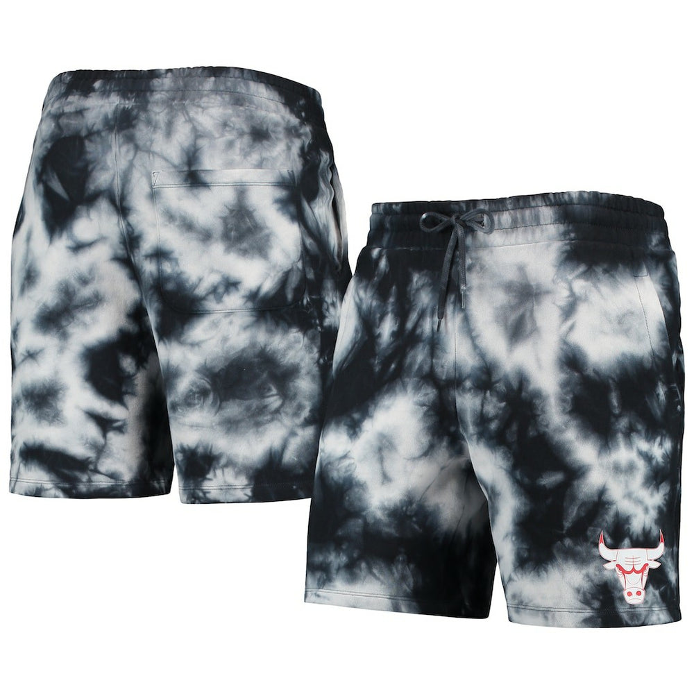 New Era Chicago Bulls Fleece Tie-Dye Shorts
