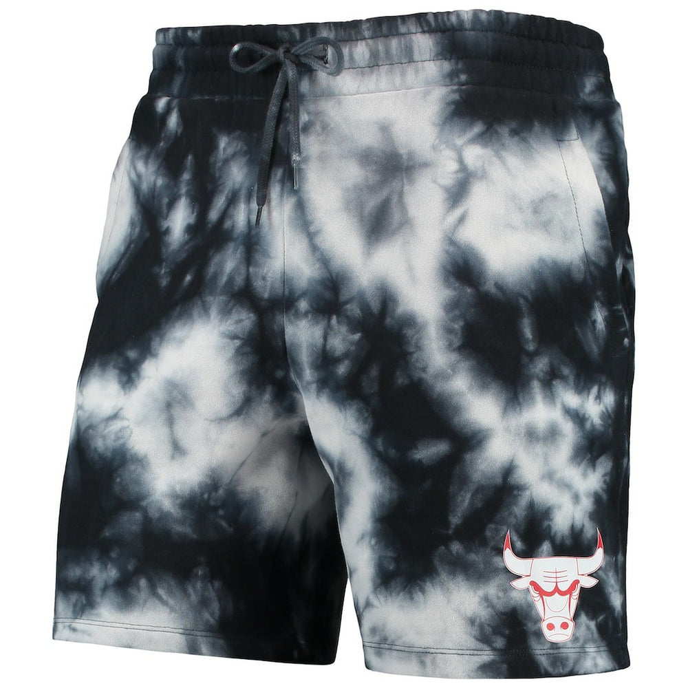 New Era Chicago Bulls Fleece Tie-Dye Shorts