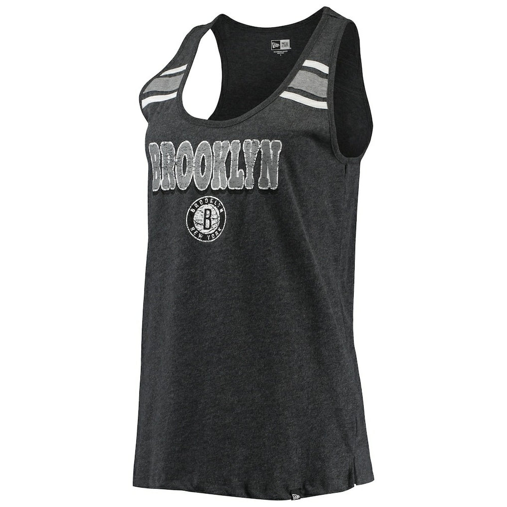 New Era Brooklyn Nets Women's Scoop-Neck Racerback Tank Top