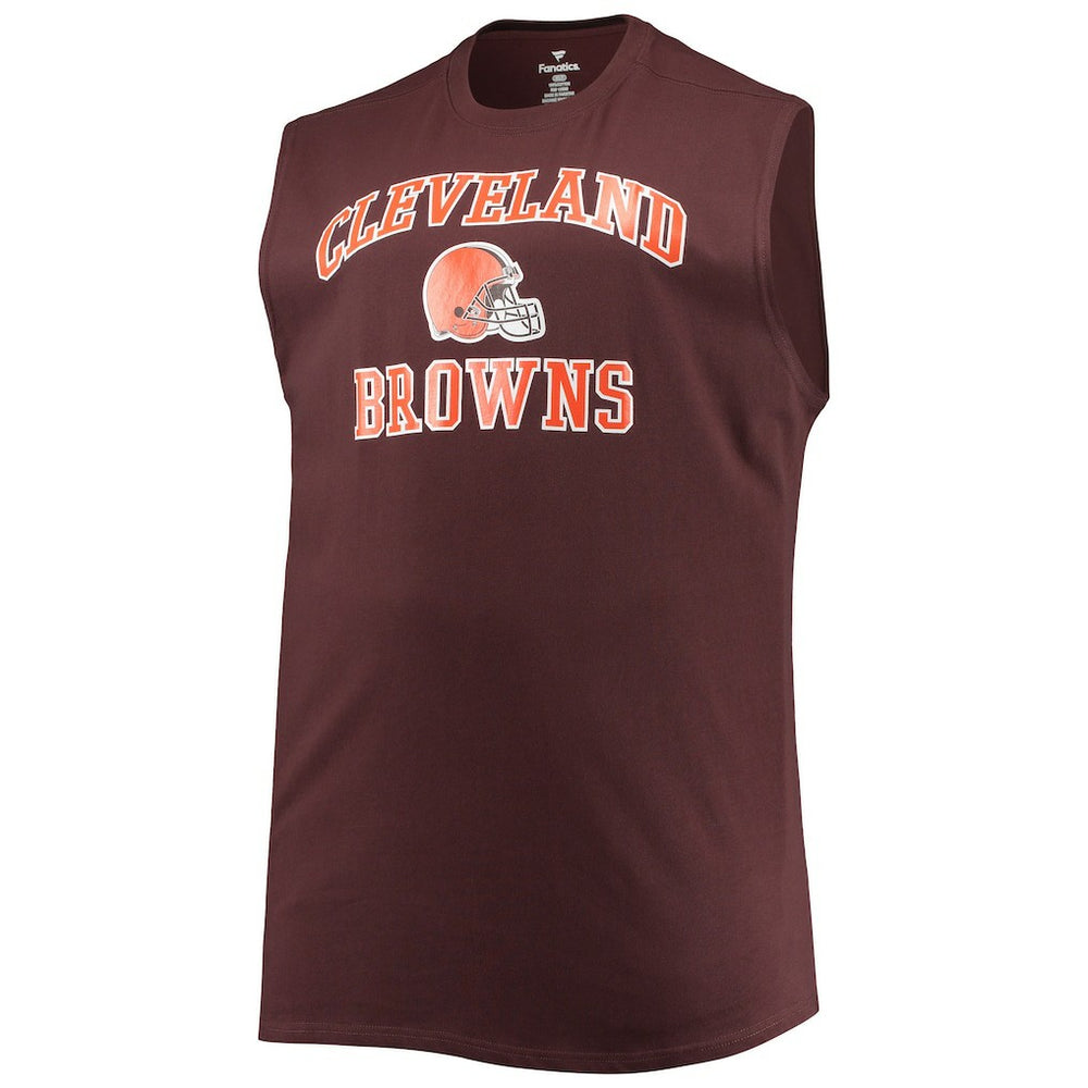 Big & Tall Muscle Tank Top - Cleveland Browns Tops
