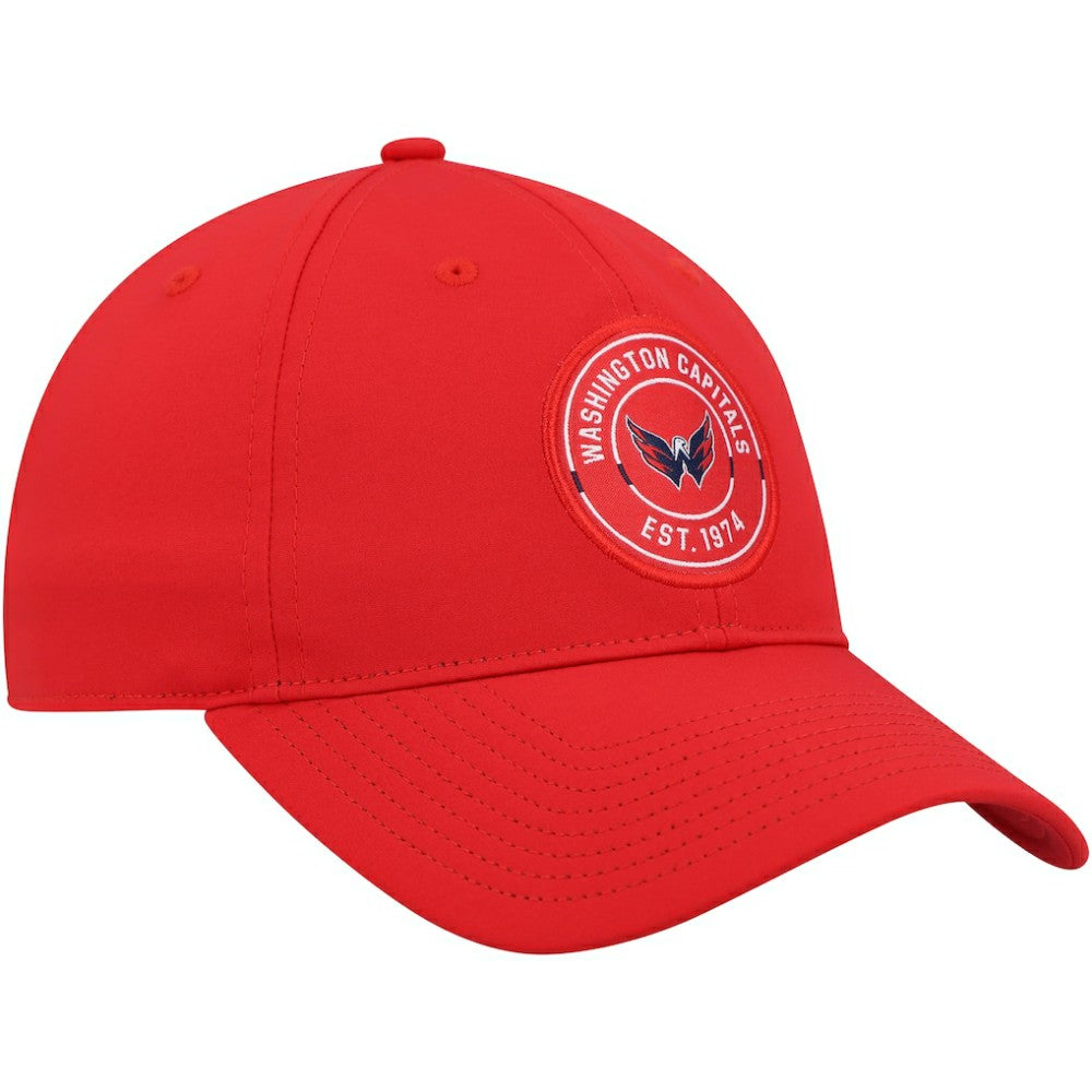 NHL Washington Capitals adidas Team Circle Slouch Adjustable Hat