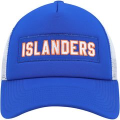 NHL New York Islanders adidas Team Plate Trucker Snapback Hat