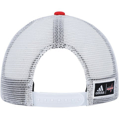 NHL Washington Capitals adidas Team Plate Trucker Snapback Hat