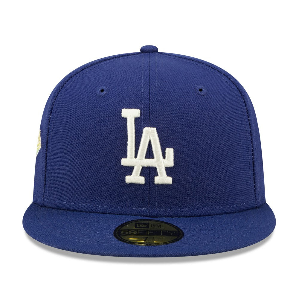 Royal Los Angeles Dodgers New Era 1988 World Series Champions Citrus Pop UV 59FIFTY Fitted Hat