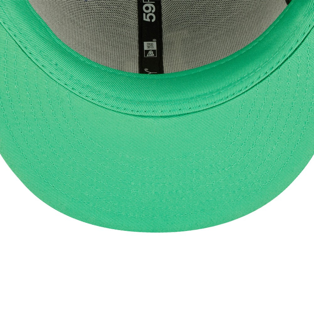 Royal Los Angeles Dodgers New Era 1988 World Series Champions Citrus Pop UV 59FIFTY Fitted Hat