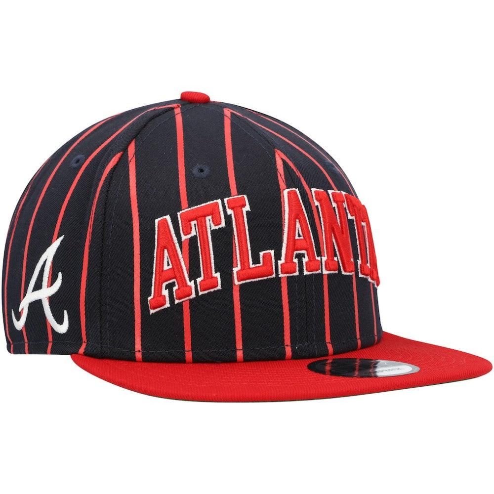 Navy/Red Atlanta Braves New Era City Arch 9FIFTY Snapback Hat