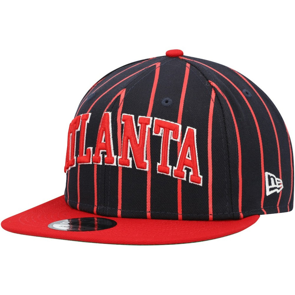 Navy/Red Atlanta Braves New Era City Arch 9FIFTY Snapback Hat