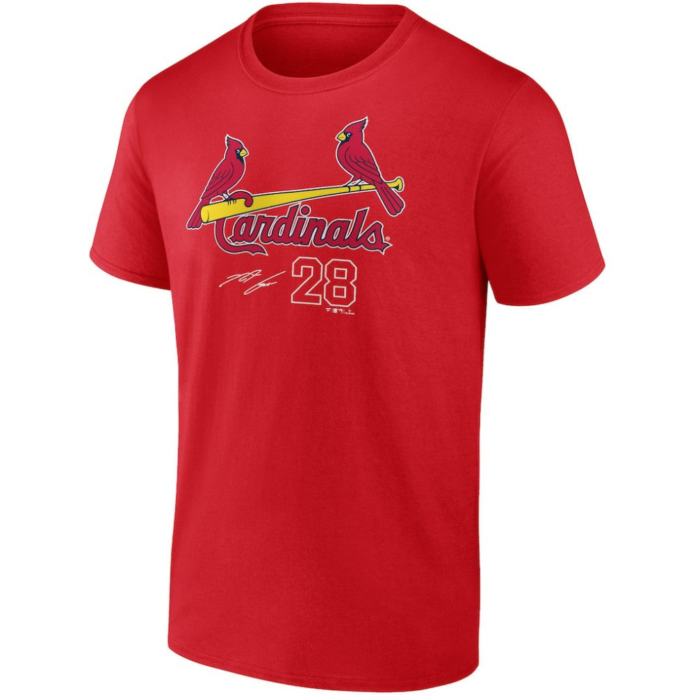 Red Nolan Arenado St. Louis Cardinals Fanatics Player Name & Number T-Shirt