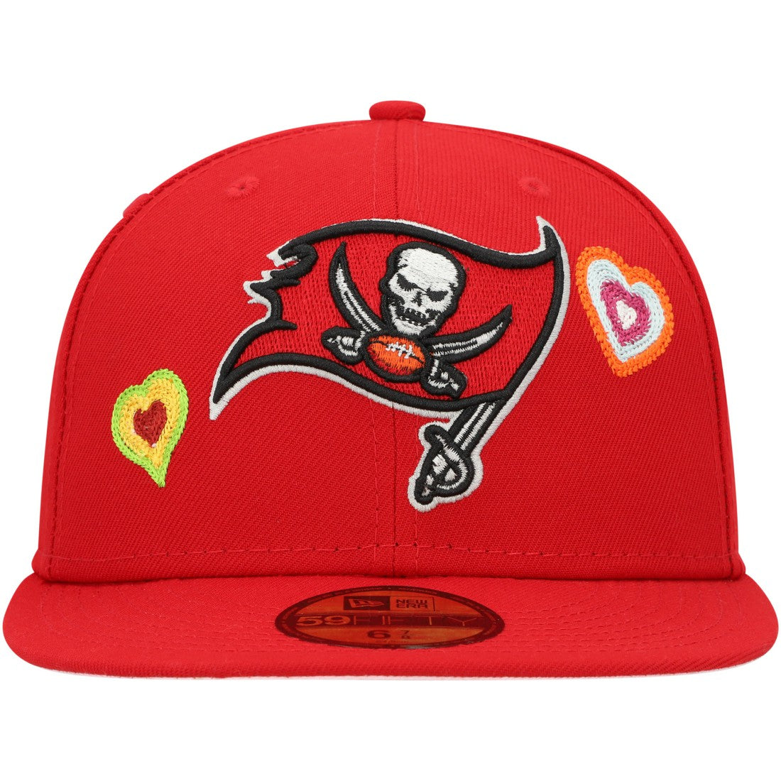 Chain Stitch Heart 59FIFTY Fitted Hat - Tampa Bay Buccaneers Hats