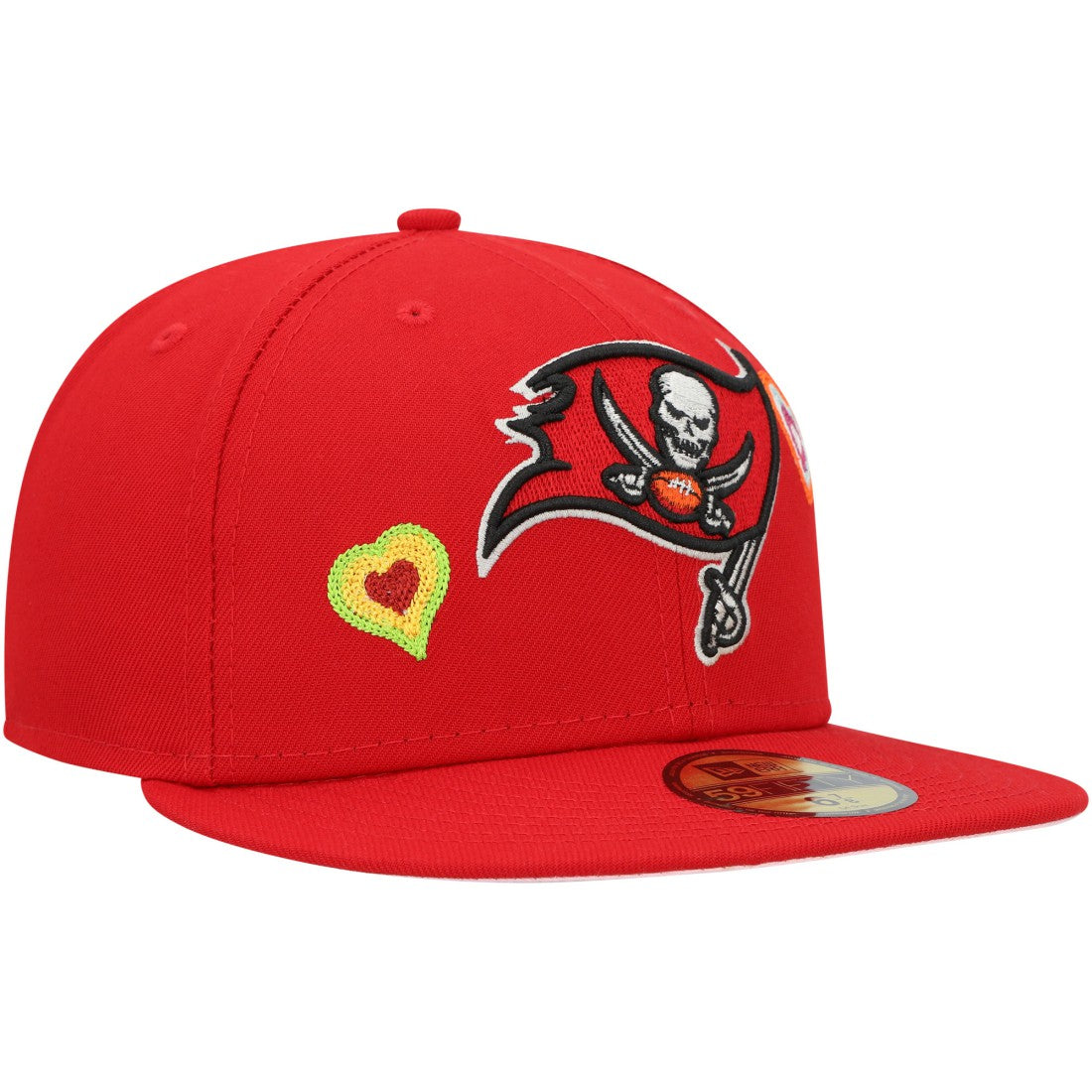Chain Stitch Heart 59FIFTY Fitted Hat - Tampa Bay Buccaneers Hats
