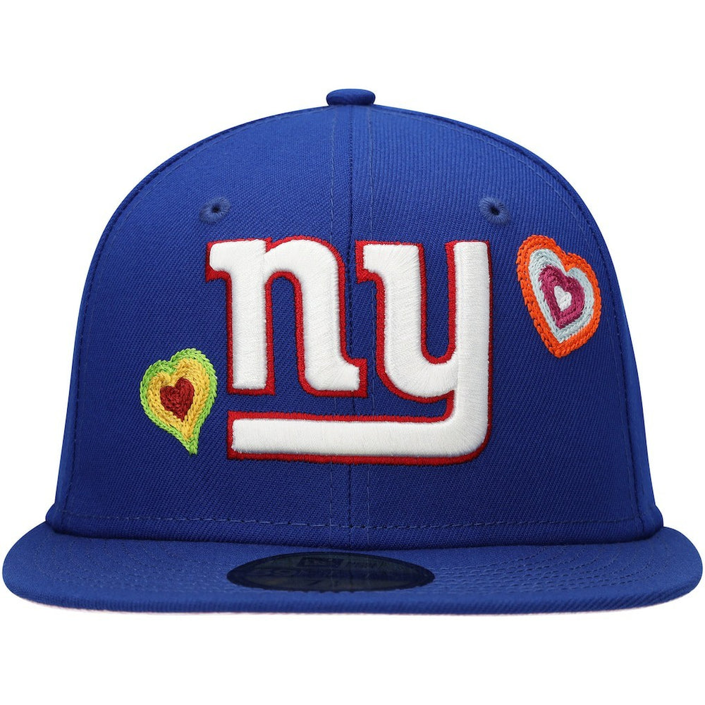 Chain Stitch Heart 59FIFTY Fitted Hat - New York Giants Hats