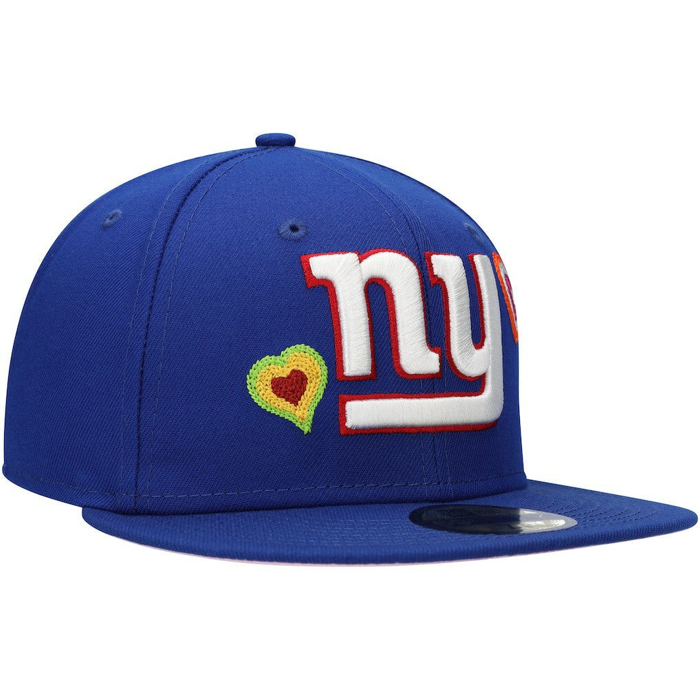 Chain Stitch Heart 59FIFTY Fitted Hat - New York Giants Hats