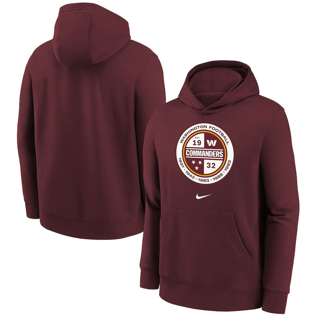 Youth Alternate Logo Pullover Hoodie - Washington Commanders Hoodies