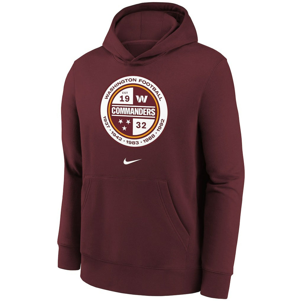 Youth Alternate Logo Pullover Hoodie - Washington Commanders Hoodies