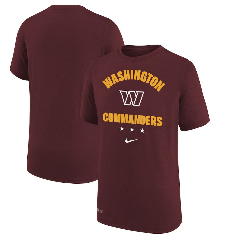 Youth Team Athletic Performance T-Shirt - Washington Commanders T-shirts