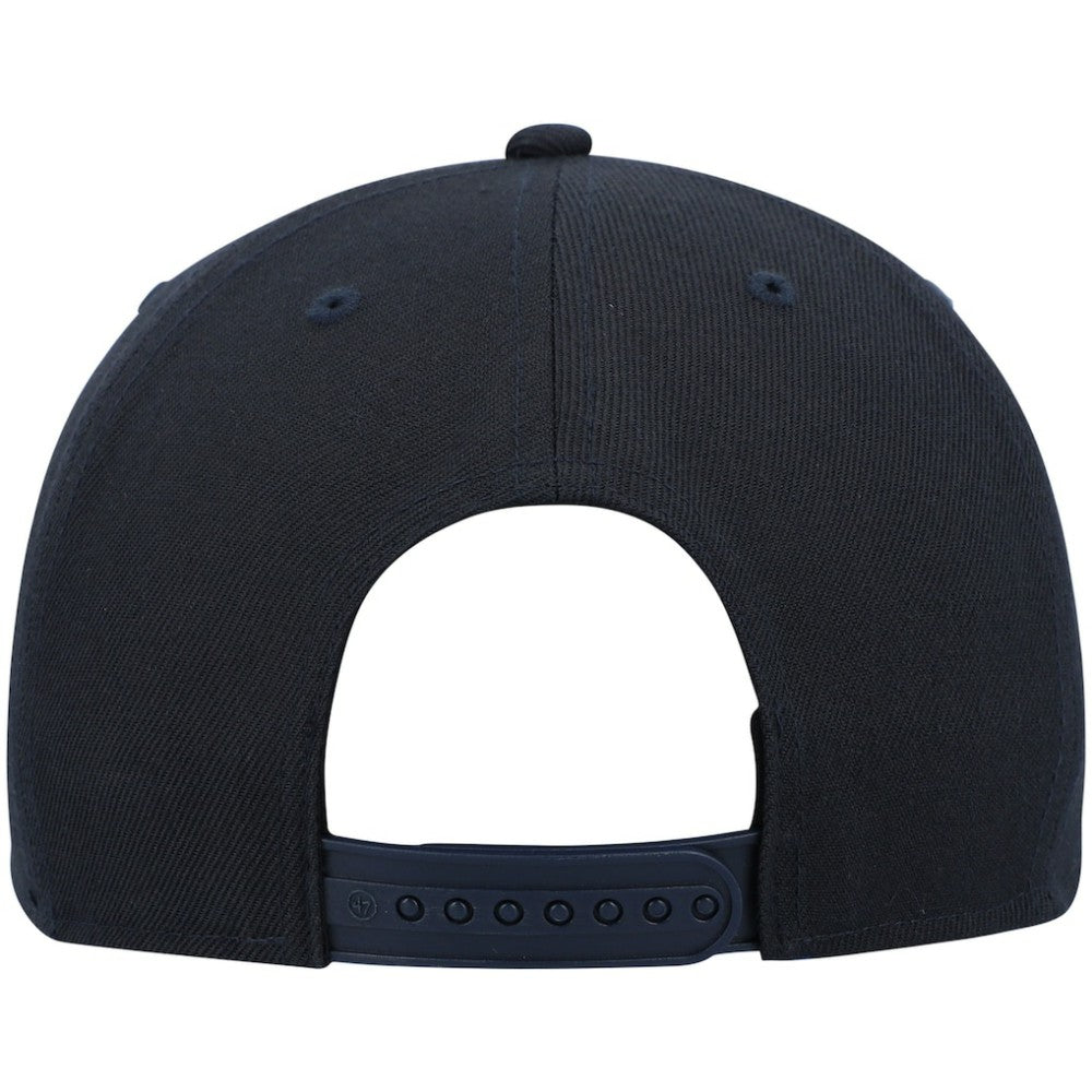 Navy Chicago Cubs '47 2021 City Connect Captain Snapback Hat
